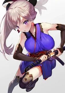 Saber (Miyamoto Musashi) - Fate/Grand Order - Mobile Wallpap