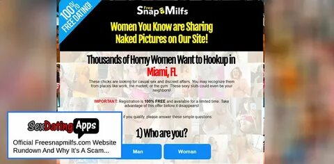 The Free Snap Milfs Dating Network Gets Revealed Today!