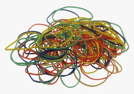 Thumb Image - Multicolor Rubber Band, HD Png Download , Tran