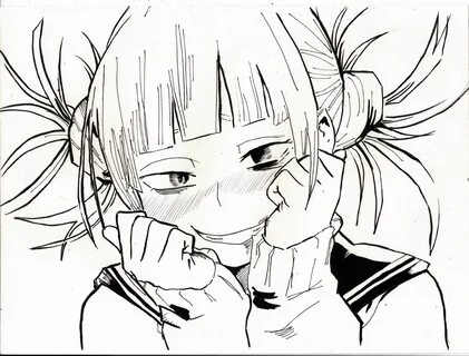 Himiko Toga Black And White Aesthetic - bmp-a