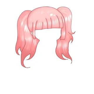 gacha hair cute twintails pigtails sticker by @chiesuka