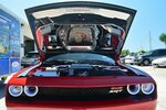 Red Challenger Hellcat with HALO light kit, hood panel and f