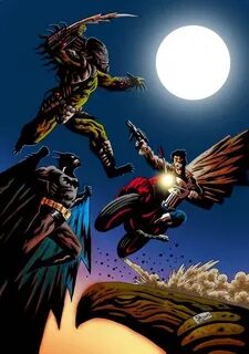 Batman-punisher-predator-color by krollo on DeviantArt