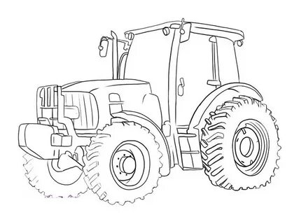 Tractor Outline Drawing at PaintingValley.com Explore collec