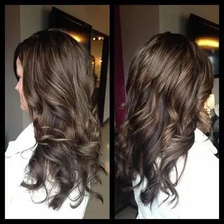 Image result for chocolate hair with auburn lowlights and su