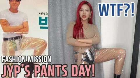 패션미션 박진영 비닐바지입고 데이트 해봤습니다..ㅋㅋㅋ /ENG SUB/I Wore JYP`s PVC Pan