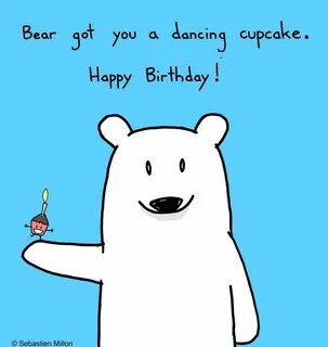 Happy birthday polar bear Birthday images funny, Happy birth