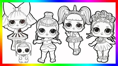 Coloring Page Lol Unicorn / LOL Dolls Coloring Pages - Best 