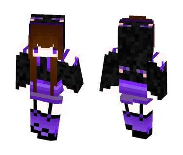 Install Ender girl Skin for Free. SuperMinecraftSkins