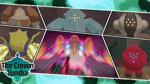 All Regi Battles The Crown Tundra DLC Pokemon Sword/Shield -