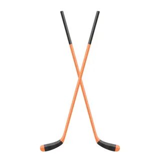 Crossed Hockey Sticks Icon Transparent PNG & SVG Vector