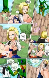 Android 18 meets Krillin - Pink Pawg - KingComiX.com