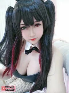 Potato Godzilla 🦁 ar Twitter: "Kurumi bunny girl photoset is