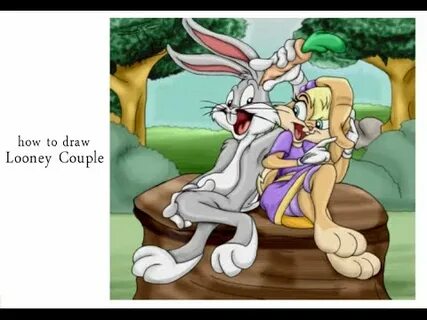 how to draw Looney Couple - YouTube