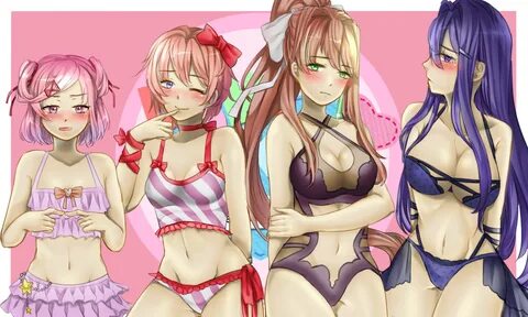 "Choose Your Date" - by Puyurin. Doki Doki Literature Club K