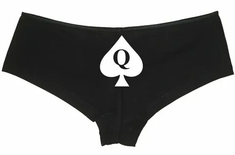 Купить Queen of Spades Logo Höschen BBC-Damen-Boyshorts Unte