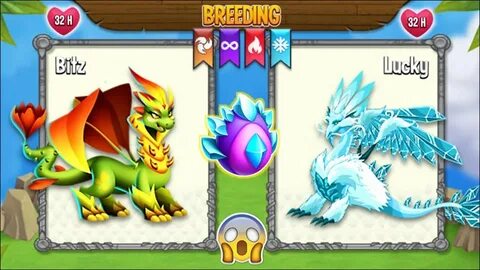 Dragon City: Nature Dragon vs Ice Dragon EXCLUSIVE BREEDING 