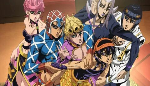 Gang-Stars Vento Aureo Jojo bizarre, Jojo anime, Jojo's biza