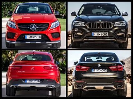 Mercedes-Benz GLE (C292) VS BMW X6 (F16) - Сообщество "Merce