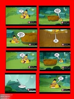 Angry Birds Toons Chuck Time Comic part 5/10 Comic was mad. 