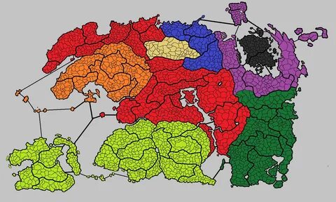 Political Map Of Tamriel posted by John Walker