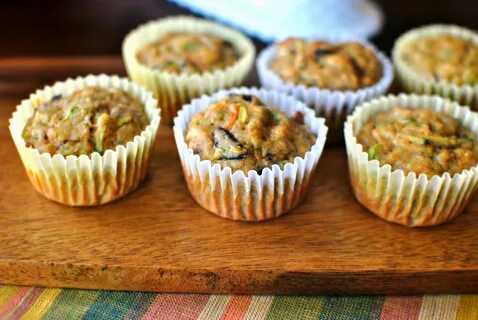 Loaded Zucchini Carrot Muffins - Simply Scratch