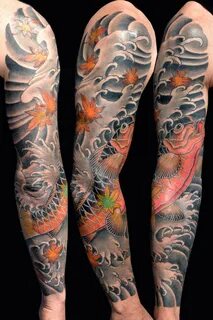 Japanese Koi Sleeve Tattoos * Half Sleeve Tattoo Site