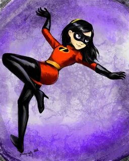 Violet Parr by greenpigsfly Violet parr, Disney princess dra