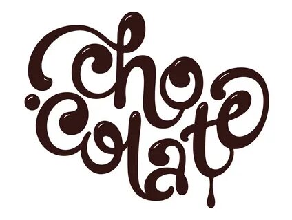 Chocolate (Lettering) by Vivien on Dribbble