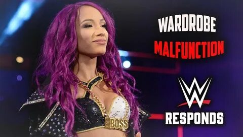 Sasha Banks' Wardrobe Malfunction on RAW Causes WWE To RESPO