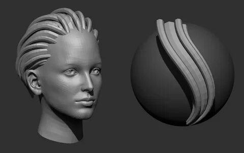 Sculpt And Modelling Your Very Own Custom Hair Brush And Hai