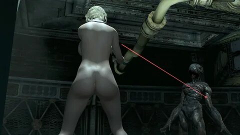 RE6, resident evil, Sherry Birkin, nude, Nude mod, big breasts, large...