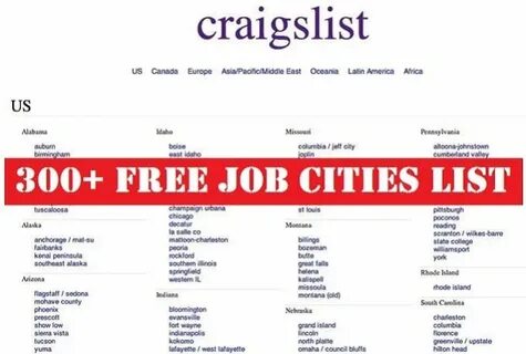 Craigslist Anchorage Jobs