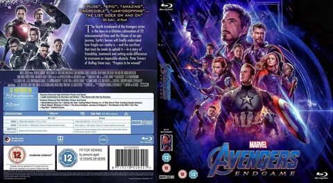 COVERS.BOX.SK ::: Avengers: End Game UK - high quality DVD /