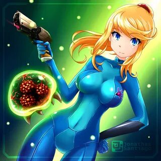 ArtStation - Samus - Metroid Zero Mission