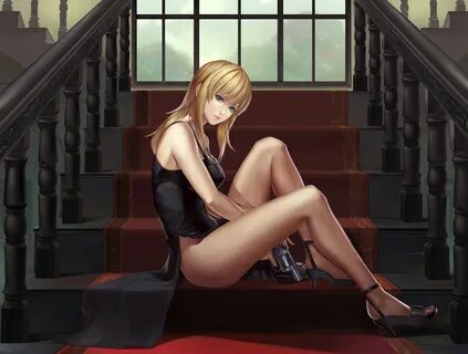 Wallpaper : gun, video games, women, blonde, long hair, anim