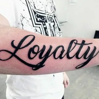 50 Loyalty Tattoos For Men - Faithful Ink Design Ideas Loyal