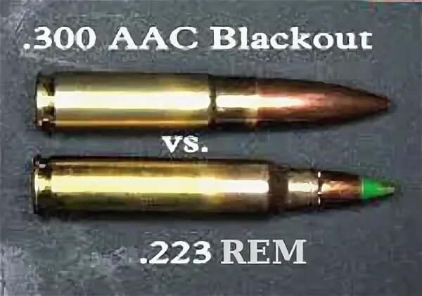 300 Blackout Round in .223 Rem AR Upper - Instant Disaster L