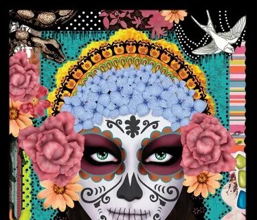 catrina: La Calavera Catrina maquiagem makeup art Pinterest