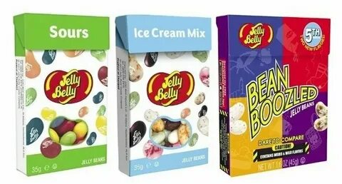 Драже жевательное Jelly Belly Кислые фрукты / Ice cream mix 