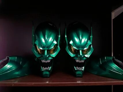 Green Goblin mask Green Goblin props Goblin detonator Etsy G