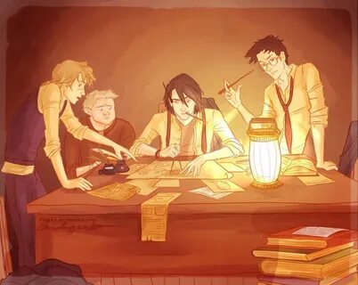 the making of the marauders map by viria13 on DeviantArt Har