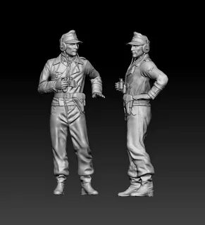 German officers 3D Print Models in Other 3DExport