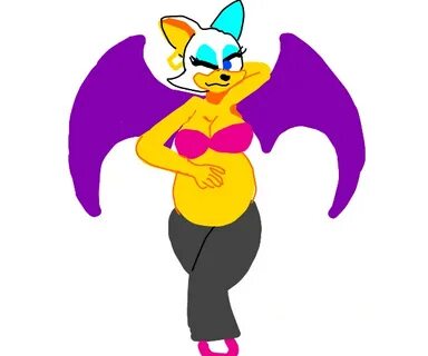 Rouge the Bat pregnant - Drawception