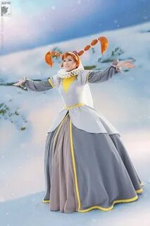 Thumbelina #cosplay# winter# snow# pale# thumbelina Cosplay 