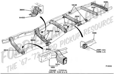 Ford Truck Technical Drawings and Schematics - Section D - F