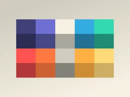 Flat UI Colors 2 palette by Miguel Camacho on Dribbble