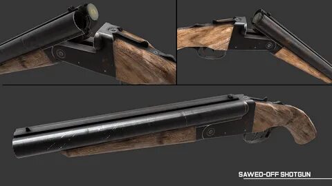 Weapon Sawed-off shotgun image - Hide & Hold Out - H2o - Mod