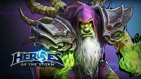 Heroes of the Storm потасовка 4 гулдана и Лили - YouTube