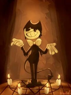Bendy and the ink machine fanart by bluukei on Tumblr Рисунк